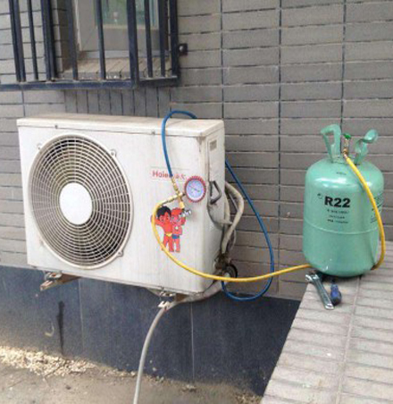 金秀空调加氟